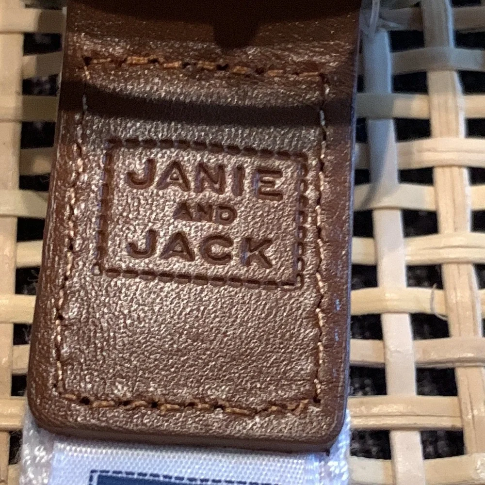 Janie and Jack Toddler Boys Striped Belt